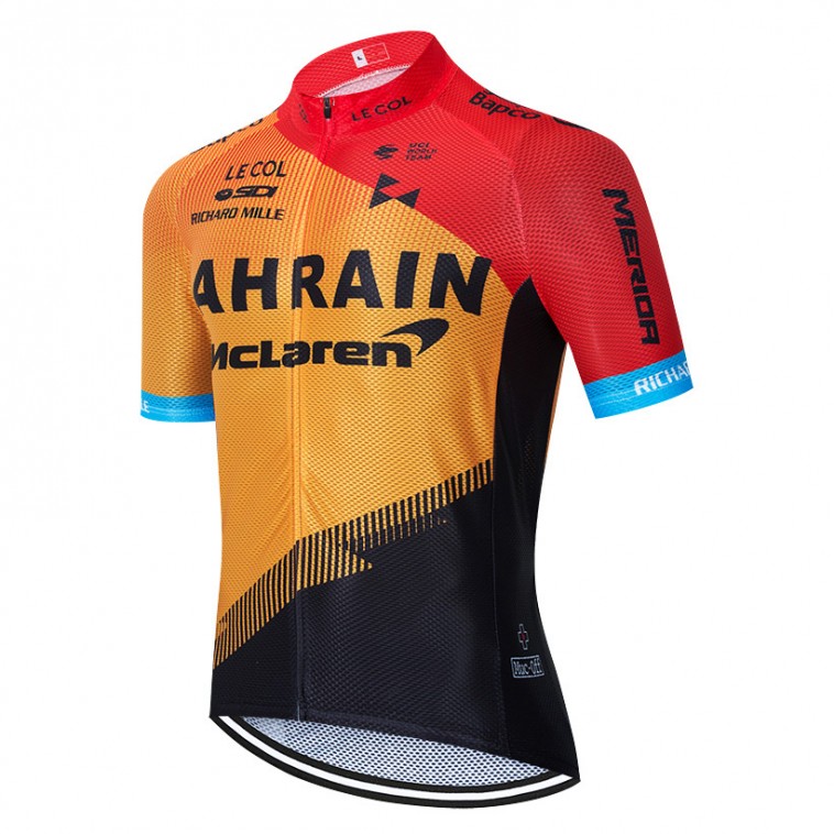 Maillot vélo équipe pro BAHRAIN Merida 2020 Aero Mesh