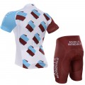 Ensemble cuissard vélo et maillot cyclisme équipe pro AG2R La Mondiale 2016