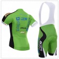 Ensemble cuissard vélo et maillot cyclisme équipe pro Bardiani CSF