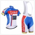 Ensemble cuissard vélo et maillot cyclisme équipe pro Tinkoff Saxo