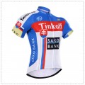 Ensemble cuissard vélo et maillot cyclisme équipe pro Tinkoff Saxo