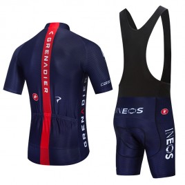 Ensemble cuissard vélo et maillot cyclisme équipe pro INEOS GRENADIER 2020 Aero Mesh