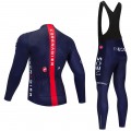 Ensemble cuissard vélo et maillot cyclisme hiver pro INEOS GRENADIER 2020