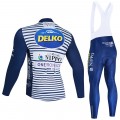 Ensemble cuissard vélo et maillot cyclisme hiver pro DELKO NIPPO 2020