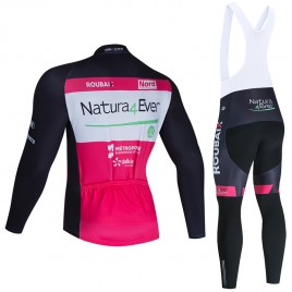 Ensemble cuissard vélo et maillot cyclisme hiver pro NATURA 4 EVER 2020