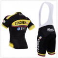 Ensemble cuissard vélo et maillot cyclisme équipe pro Colombia