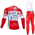 Ensemble cuissard vélo et maillot cyclisme hiver pro Androni Giocattoli 2020