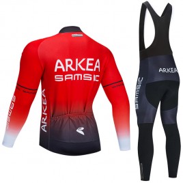 Ensemble cuissard vélo et maillot cyclisme hiver pro ARKEA SAMSIC 2020