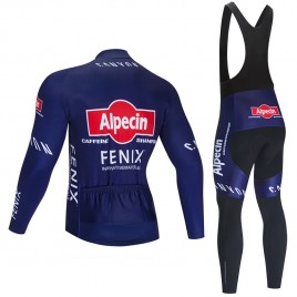 Ensemble cuissard vélo et maillot cyclisme hiver pro ALPECIN FENIX 2020