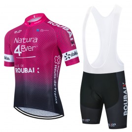 Ensemble cuissard vélo et maillot cyclisme équipe pro NATURA4EVER 2021 Aero Mesh