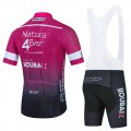 Ensemble cuissard vélo et maillot cyclisme équipe pro NATURA4EVER 2021 Aero Mesh