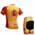 Ensemble cuissard vélo et maillot cyclisme Snovaky Espagne