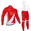 Ensemble cuissard vélo et maillot cyclisme hiver pro COFIDIS 2021