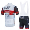Ensemble cuissard vélo et maillot cyclisme équipe pro UAE EMIRATES 2021 Aero Mesh