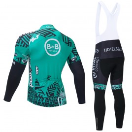 Ensemble cuissard vélo et maillot cyclisme hiver pro VITAL B&B 2021