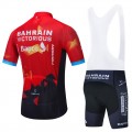 Ensemble cuissard vélo et maillot cyclisme équipe pro BAHRAIN 2021 Aero Mesh