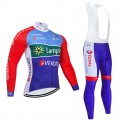 Ensemble cuissard vélo et maillot cyclisme hiver pro TOTAL 2021