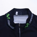 Ensemble cuissard vélo et maillot cyclisme équipe pro Movistar