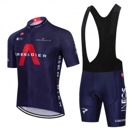 Ensemble cuissard vélo et maillot cyclisme équipe pro INEOS GRENADIER 2021 Aero Mesh