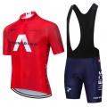 Ensemble cuissard vélo et maillot cyclisme équipe pro INEOS GRENADIER 2021 Aero Mesh Rouge