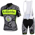 Ensemble cuissard vélo et maillot cyclisme équipe pro Tinkoff Saxo Fluo