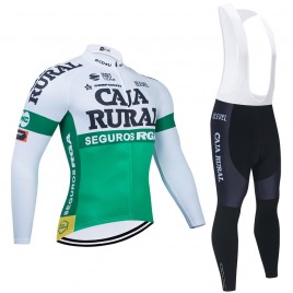 Ensemble cuissard vélo et maillot cyclisme hiver pro CAJA RURAL Seguros RGA 2021