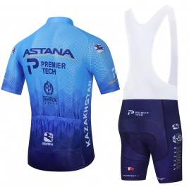 Ensemble cuissard vélo et maillot cyclisme équipe pro ASTANA 2021 Aero Mesh