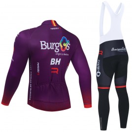 Ensemble cuissard vélo et maillot cyclisme hiver pro BURGOS BH 2021