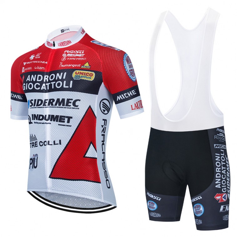 Ensemble cuissard vélo et maillot cyclisme équipe pro ANDRONI Giocattoli 2021 Aero Mesh