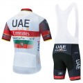 Ensemble cuissard vélo et maillot cyclisme équipe pro UAE EMIRATES 2021 Aero Mesh