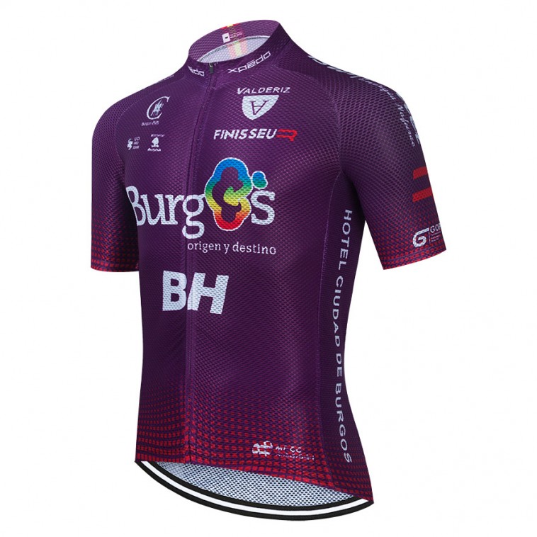 Maillot vélo équipe pro BURGOS BH 2021 Aero Mesh