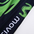 Ensemble cuissard vélo et maillot cyclisme équipe pro Movistar