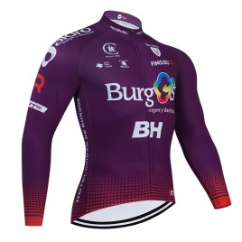 Maillot vélo hiver pro BURGOS BH 2021