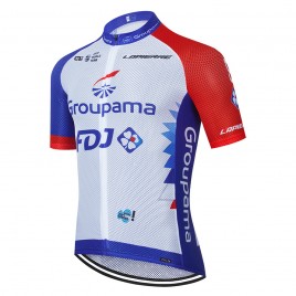 Maillot vélo équipe pro FDJ Groupama 2021 Aero Mesh