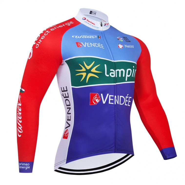 Maillot vélo hiver pro TOTAL 2021