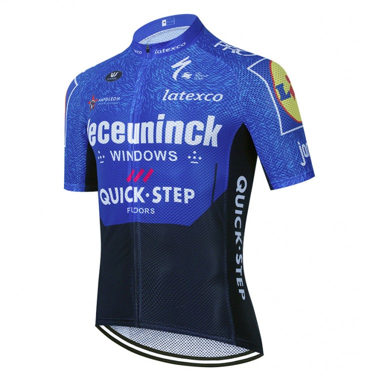 Maillot vélo équipe pro QUICK STEP Deceuninck 2021 Aero Mesh