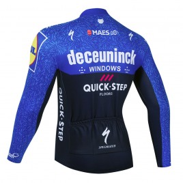 Maillot vélo hiver pro QUICK STEP Deceuninck 2021