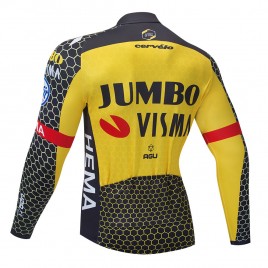 Maillot vélo hiver pro JUMBO VISMA 2021