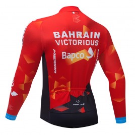 Maillot vélo hiver pro BAHRAIN 2021
