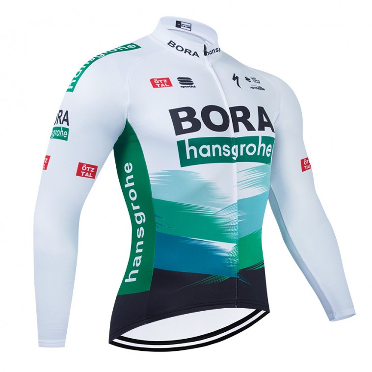 Maillot vélo hiver pro BORA 2021