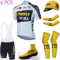 Tenue complète cyclisme équipe pro JUMBO VISMA 2021 Aero Mesh Blanc