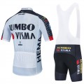 Tenue complète cyclisme équipe pro JUMBO VISMA 2021 Aero Mesh Blanc