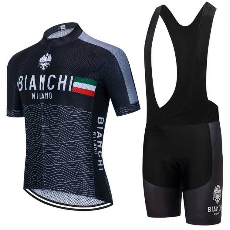 Bianchi Milano Legend Cyclisme Vélo Rembourré Cuissard Noir