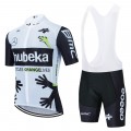 Ensemble cuissard vélo et maillot cyclisme équipe pro QHUBEKA 2021 Aero Mesh