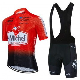 Ensemble cuissard vélo et maillot cyclisme équipe pro SAINT MICHEL Auber 93 Aero Mesh 2021