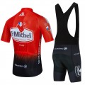 Ensemble cuissard vélo et maillot cyclisme équipe pro SAINT MICHEL Auber 93 Aero Mesh 2021