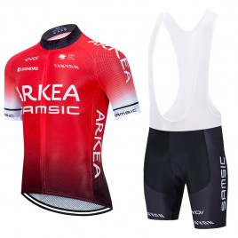 Ensemble cuissard vélo et maillot cyclisme équipe pro ARKEA Samsic Aero Mesh 2021