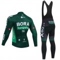 Ensemble cuissard vélo et maillot cyclisme hiver pro BORA Tour de France 2021