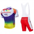 Ensemble cuissard vélo et maillot cyclisme équipe pro TotalEnergies 2021 Aero Mesh