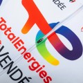 Ensemble cuissard vélo et maillot cyclisme hiver pro TotalEnergies 2021